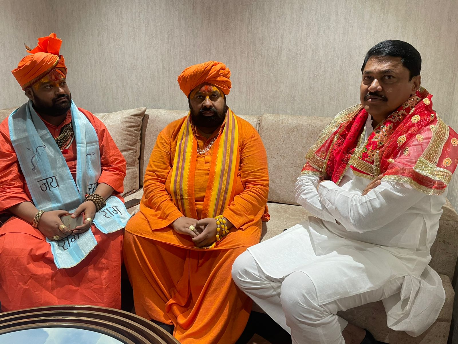 Ayodhya Mahanta Invited Nana Patole to visit Ayodhya