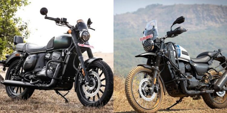 Yezdi Bikes IN lEh LAdakh