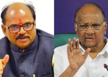 Anil Bonde And Sharad Pawar