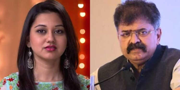 ketaki Chitale And Jitendra Awhad