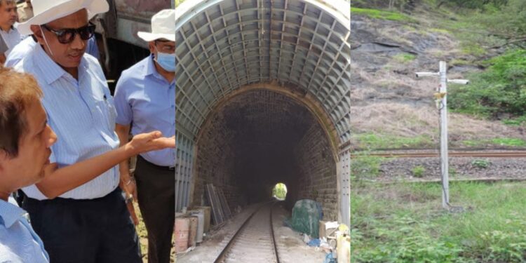 Monsoon monitoring of ghat sections on Central Railway