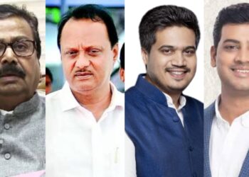 Gajajnan Kirtikar Ajit Pawar Rohit Pawar Shrikant Shinde