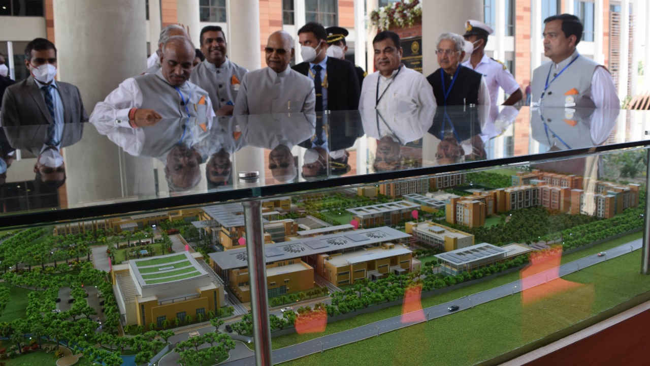 Inauguration of Nagpur IIM's new campus