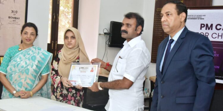 kits Distribution to Mumbais 19 children under PM Care for Children scheme