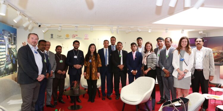 Inauguration of Maharashtra Pavilion in Switzerland