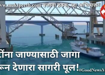 बोटींना जाण्यासाठी जागा करून देणारा सागरी पूल!