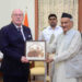 Ambassador of Iceland to India Gudni Bragason met Governor 1