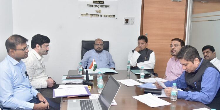 Min Gulabrao Patil Sir meeting 1