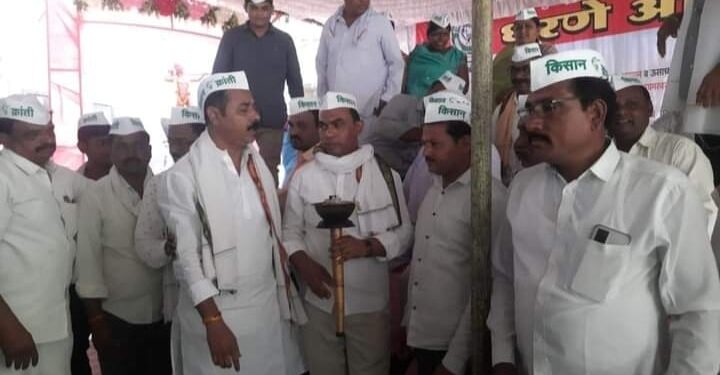 Putamba Farmers Agitation