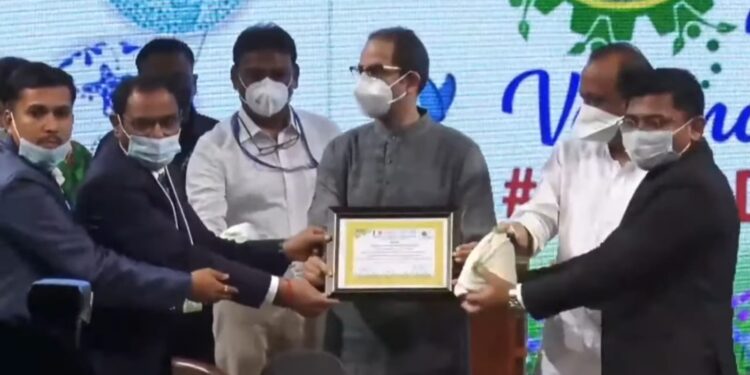 Sangli Miraj and Kupwad City Municipal Corp came 2nd in In Mazi Vasundhara Abhiyan