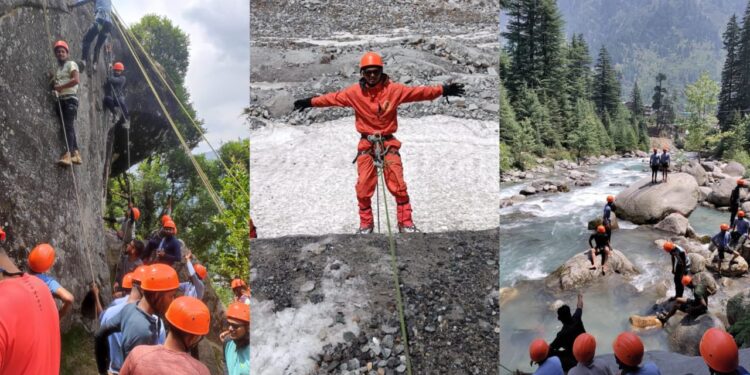 Raosaheb Patil Danve saved satara's Mountaineering trainees