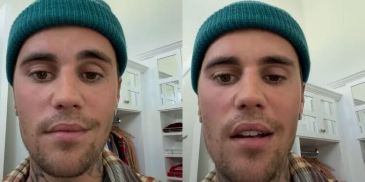 Pop singer Justin Bieber