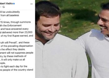 robert vadras emotional post before rahul gandhis ed interrogation