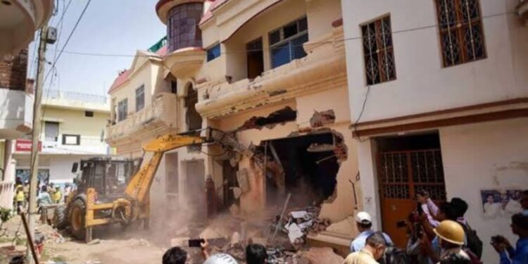 Prayagraj Javed mohammed house demoltion