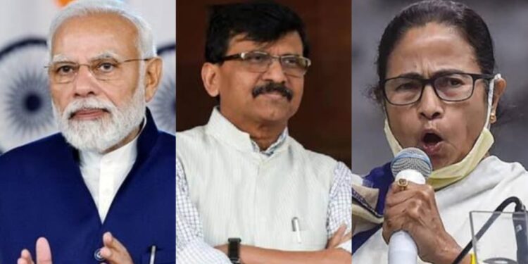 PM modi Sanjay raut mamta Banerjee