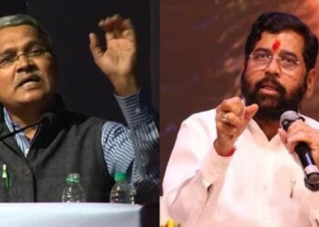 Prof hari narke And Eknath Shinde