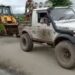 Maruti Gypsy with jcb