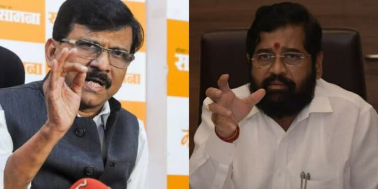 Sanjay Raut And Eknath Shinde