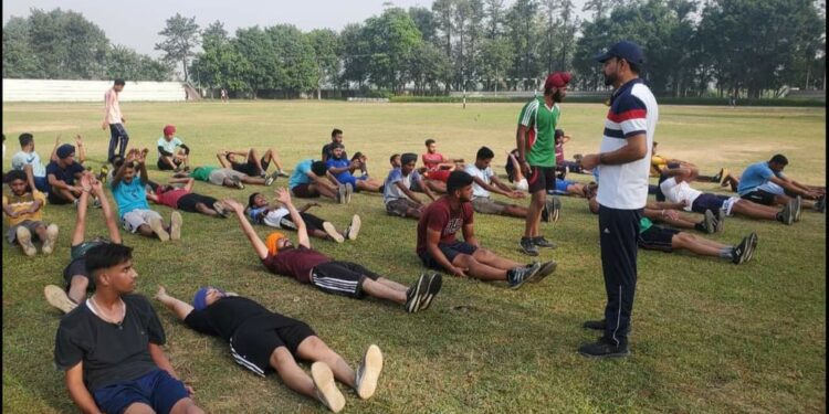 Physical training In police recruitment