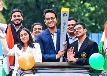 Chess olympiad Relay Torch 1