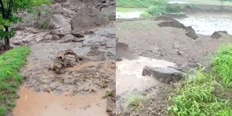 Landslide In Junnar; Damage 30 Acre Land