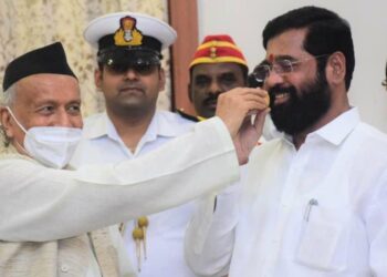 Governer And CM Eknath Shinde