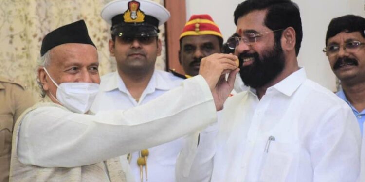 Governer And CM Eknath Shinde