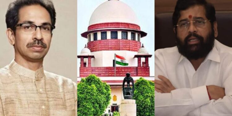 Eknath Shinde Uddhav Thackeray And Supreme Court