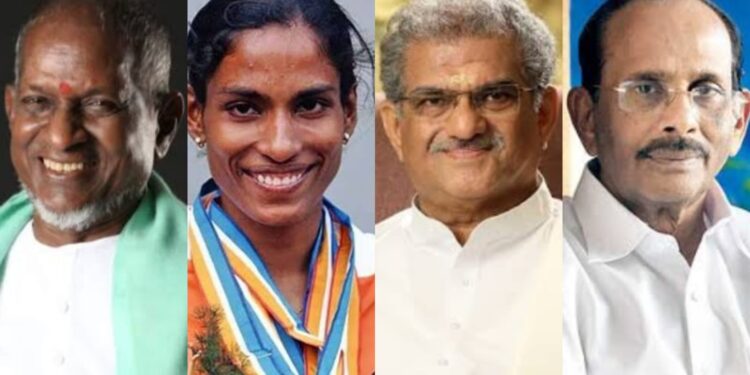 PT Usha, llaiyaraaja and 4 nominated to Rajya Sabha