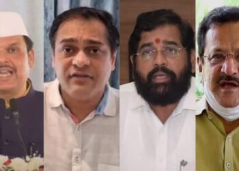 devendra fadnavis Ameet Satam yogesh Sagar Eknath Shinde