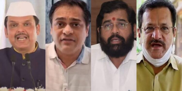 devendra fadnavis Ameet Satam yogesh Sagar Eknath Shinde