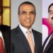 Mukesh Ambani Sunil Bharti And gautam Adani