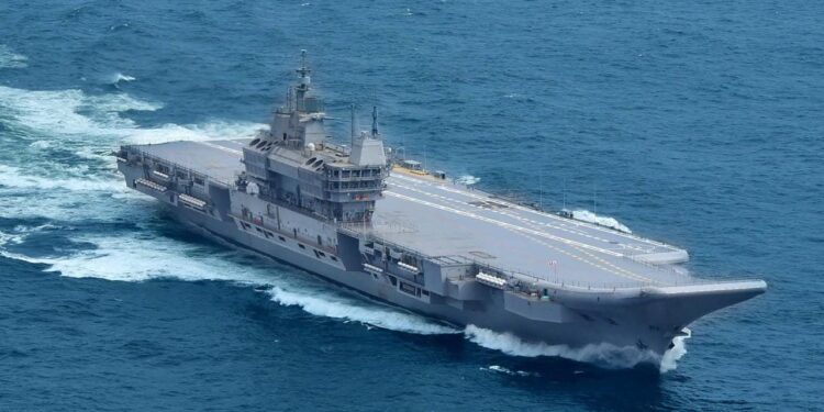 Indigenous warship Vikrant