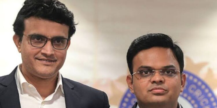 jay Shah And Sourav Gangully