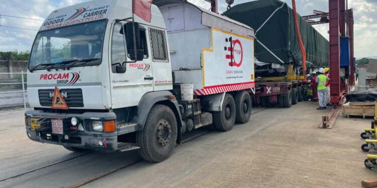 metro rail corporation on aarey metro car shade