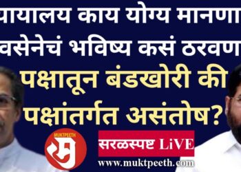न्यायालय काय योग्य मानणार, शिवसेनेचं भविष्य कसं ठरवणार? पक्षातून बंडखोरी की पक्षांतर्गत असंतोष?