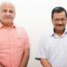 Arvind Kejriwal, Manish Sisodia On Gujrat Visit