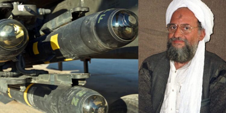 US Used Hellfire R9X Missile To Kill Al-Qaeda Head Ayman Al-Zawahiri