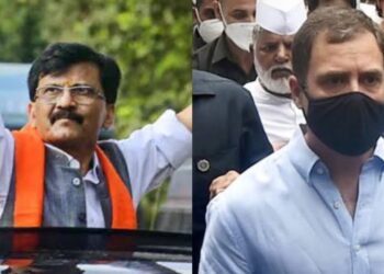 Sanjay raut And Rahul Gandhi