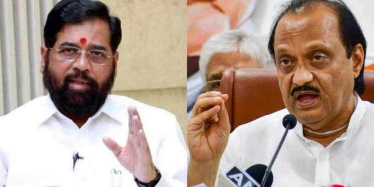 Eknath SHinde And Ajit Pawar