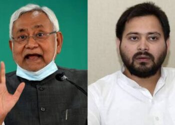 Tejasvi yadav And Nitish Kumar