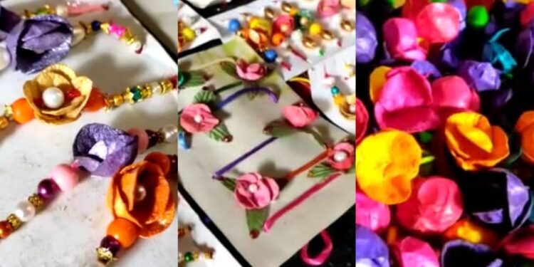 Beautiful Rakhis From Silk Threads