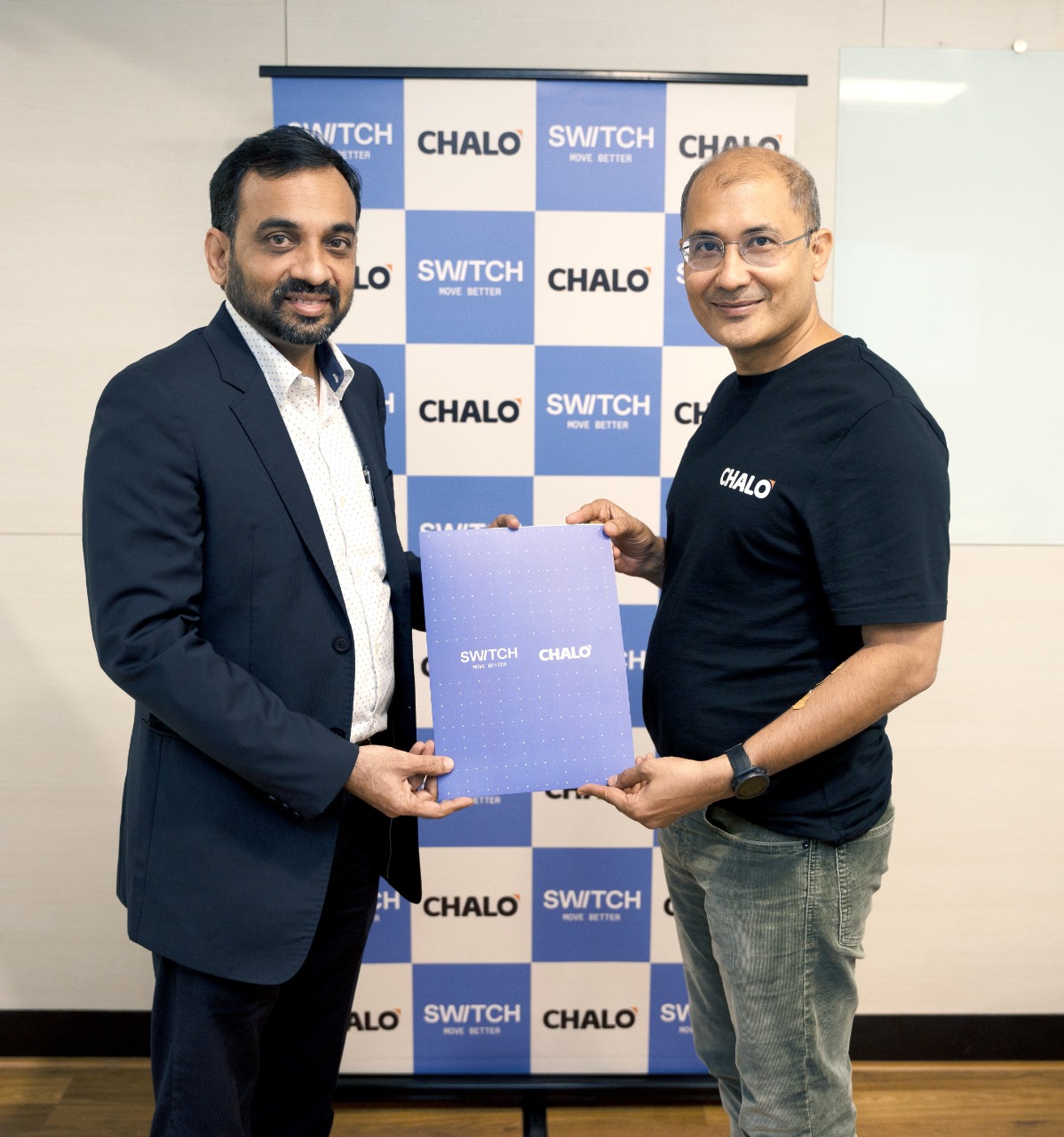 collaboration between Switch Mobility And chalo 