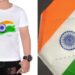 Tricolour Tshirt And Flag