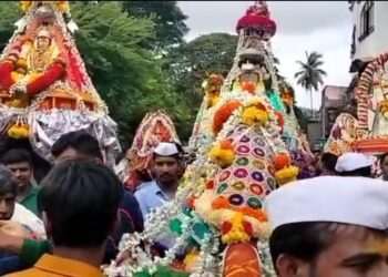 Kolhapur renuka devi palkhi
