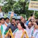 NCP protest