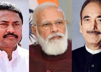 Nana Patole Modi And Gulam Nabi Azad