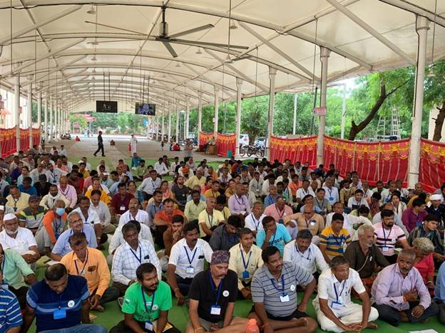 30 farmers from Ganga Valley visited Subhash Pallekar's natural farming workshop in Maharashtra