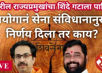 शिंदे गटासोबत बाहेरील सेना राज्यप्रमुख! पण आयोगाने शिवसेनेच्या संविधानानुसार निर्णय दिला तर काय?