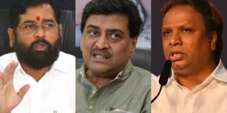 Ashok chavan claim eknath Shinde ashish shelar warn